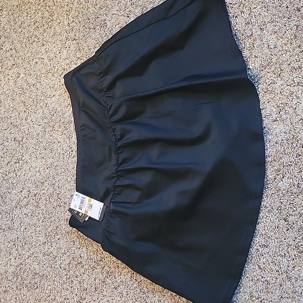 Island Escape NWT Womens bathing suit skort sz 16W black